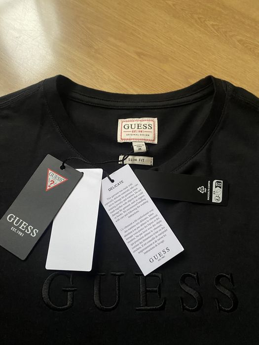 Нова оригинална мъжка тениска Guess