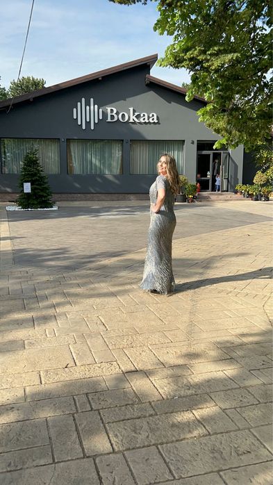 Rochie franjuri margele