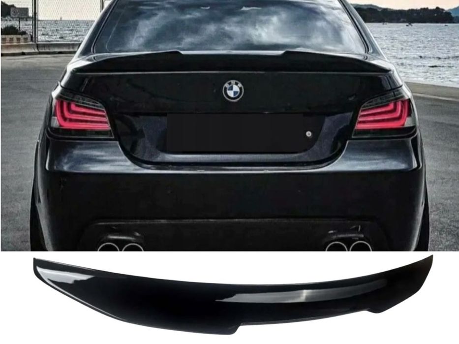 PSM Спойлер Багажник BMW БМВ E60 – Черен Гланц НАЛИЧНИ!!