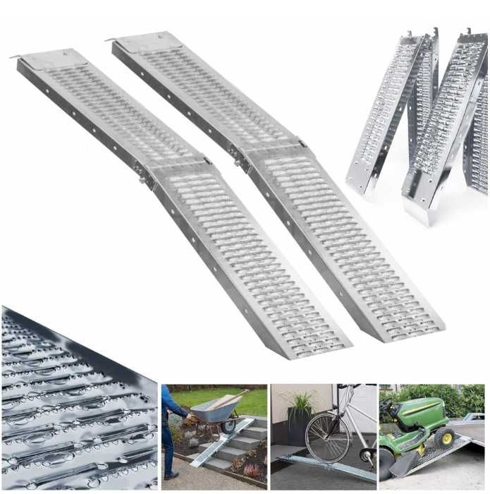 Комплект Метални рампи за мотор АТВ Бъги и други 400кг общ товар НОВИ