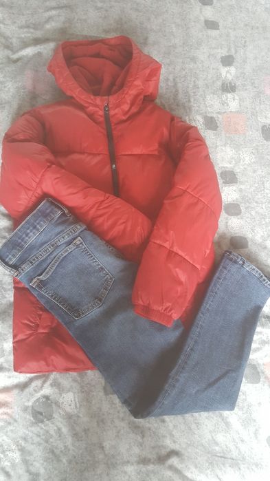 Дънки и зимно яке Old Navy за момче 10-12г