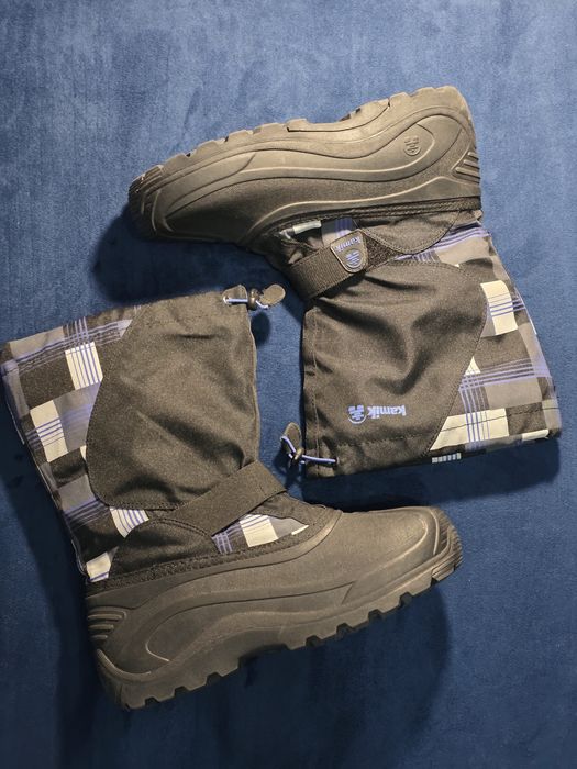 Cizme de iarnă Kamik 38, impermeabile, negre