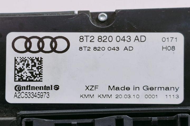 Panou Comanda AC 8T2820043AD Audi Q5 8R