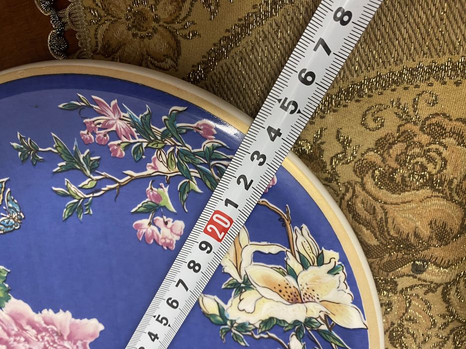 Японска чиния за стена от порцелан