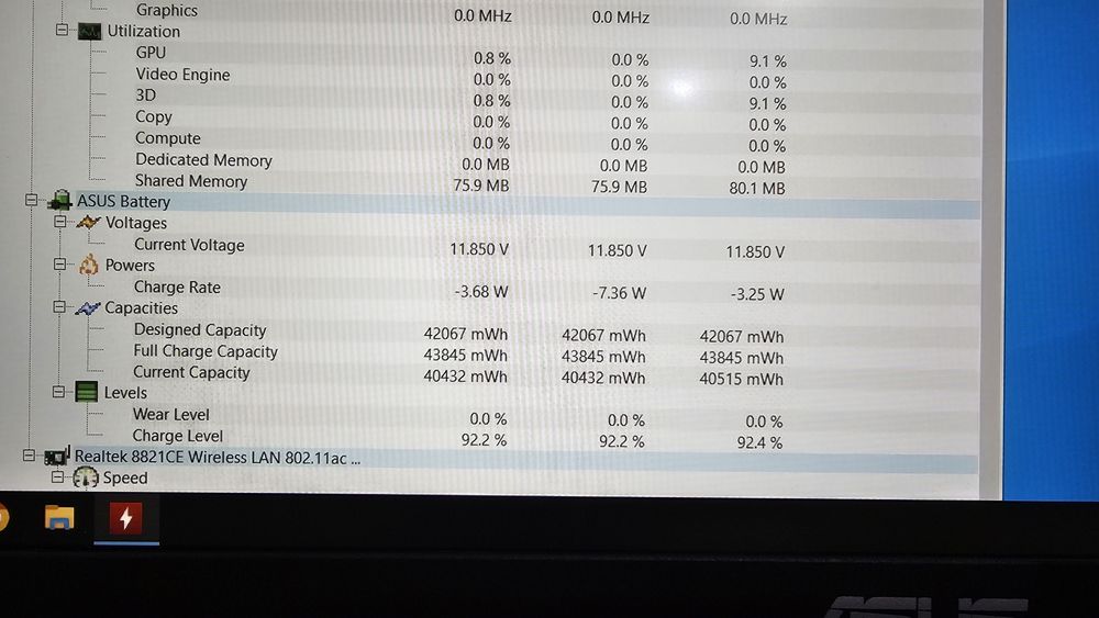 Laptop Asus de office, SSD, ecran FHD, ca nou cu baterie noua