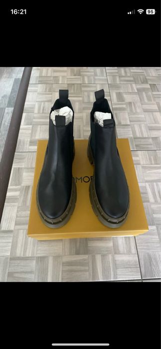 Vand cizme de fete din piele naturala cu elastic pana la glezna noi