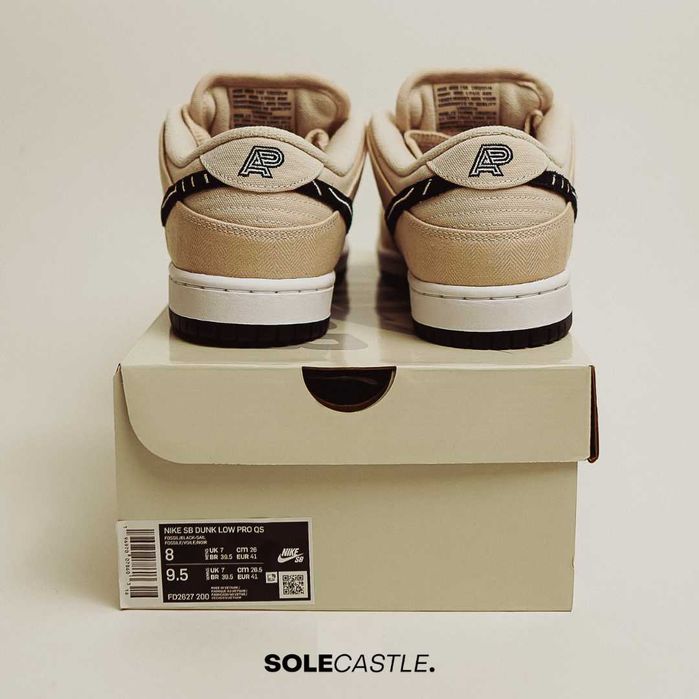 Nike Dunk SB Low Pro 'Albino & Preto'