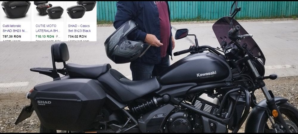 Set Shad : sh40 .sidecases sh23.