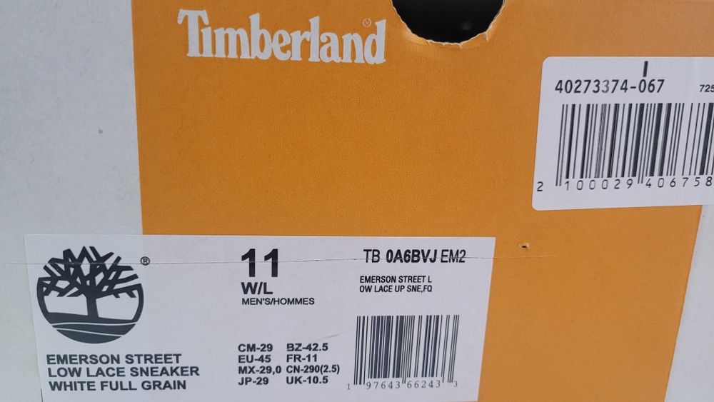 Мъжки спортни обувки  Timberland  EU 45