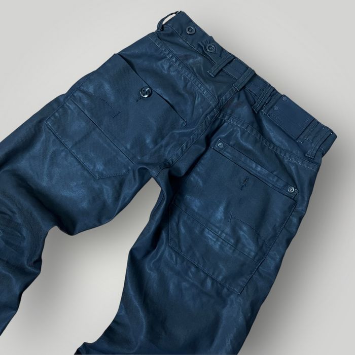 G-STAR RAW WAXED DENIM Y2K Opium Black Jeans "Army Radar Straigt" (200