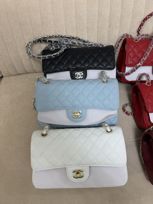 Geanta Chanel 26cm/Piele naturala/Piele caviar