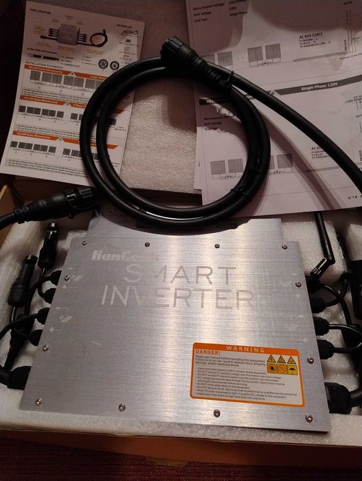 Соларен микроинвертор HamGeek SG1200MQ Максимална изходна мощност 1200 W