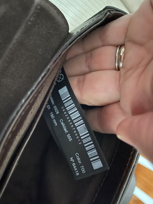 Малка дамска чанта Massimo Dutti оригинал естествена кожа