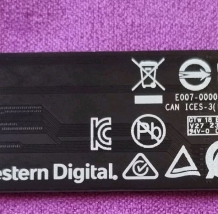 SSD WD Black SN770 2TB PCI Express 4.0 x4 M.2. Nou, la cutie!