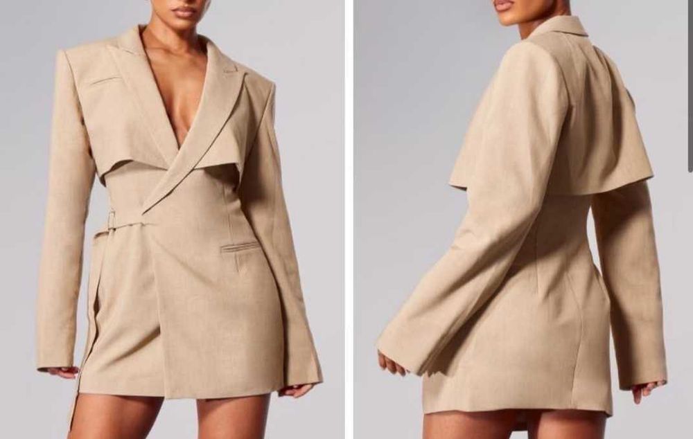 Стилна рокля-сако