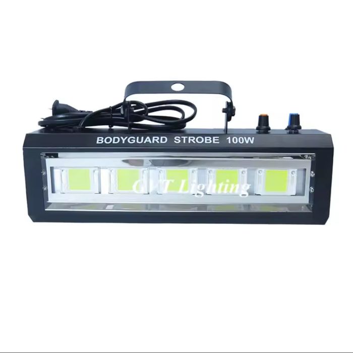 Stroboscop disco, 100W, RGBW, telecomandă