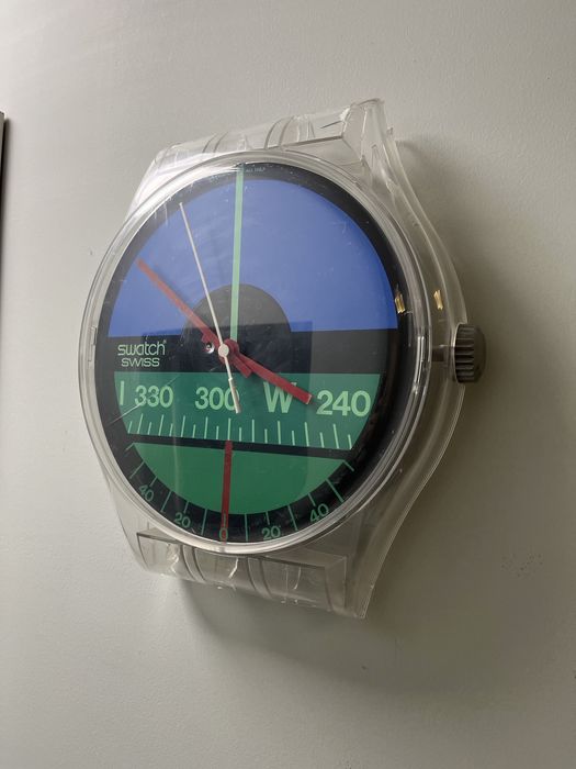 Стенен часовник / Swatch / 80-те