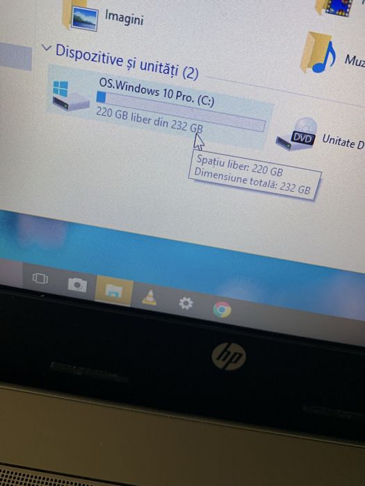 Laptop Hp ProBook display 13,6 inch,Windows 10,4gb ram functional cu i