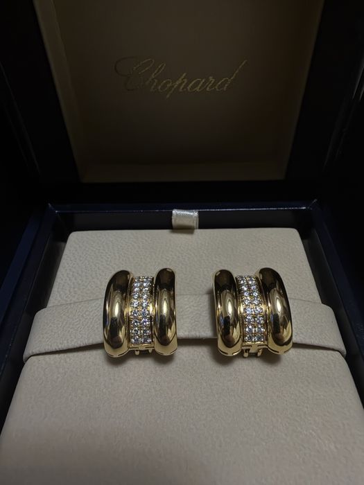 Серьги клипсы шапард новые в комплекте