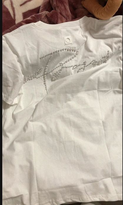 Белая футболка М