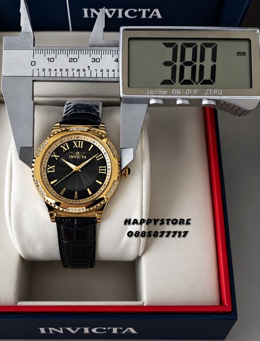 INVICTA Elegance women gold 38 mm, Инвикта нов дамски часовник