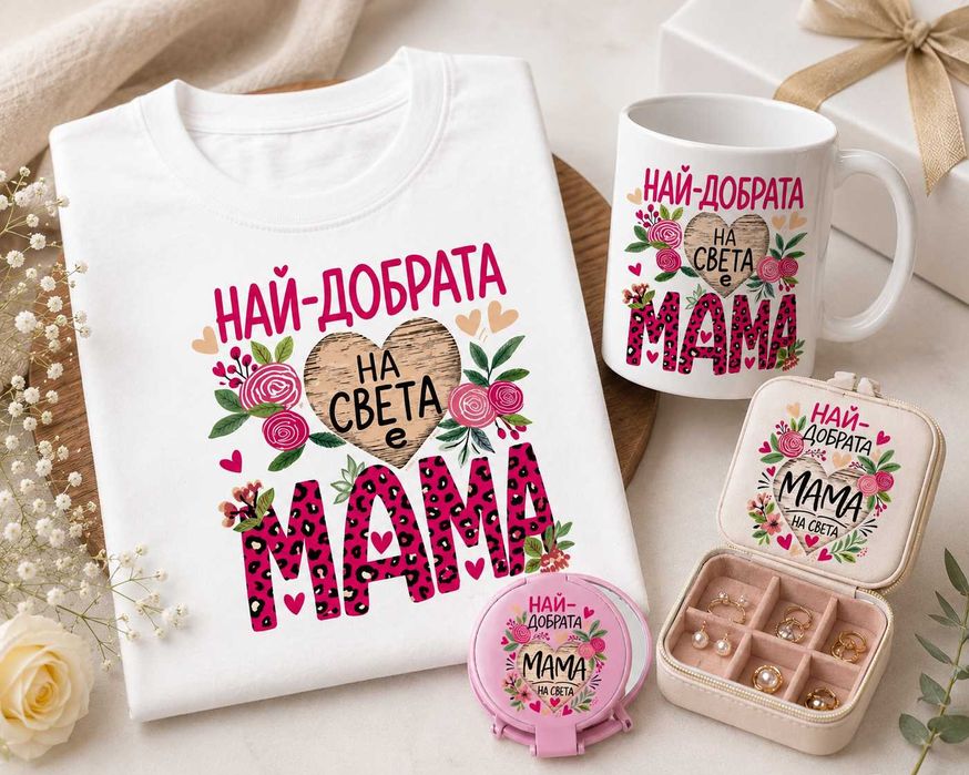 Подарък за нея. За мама и баба, любимата,за приятелка. Рожден ден. имен ден