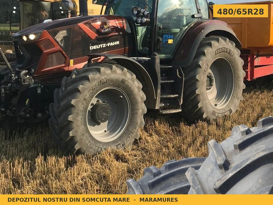 Anvelope Cauciucuri 480/65R28 480/65 R28 480/65-28 4806528 Continental Tractor Punte Fata Utilaje Agricole SH Second Hand IEFTIN Garantie 1 An