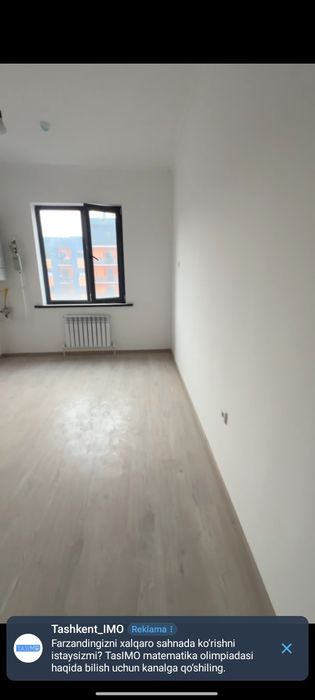 2 xonali uy sotiladi birlamchi ipoteka asosida tayyor kadastrli