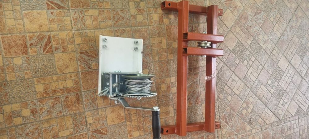 Cabestan/troliu manual