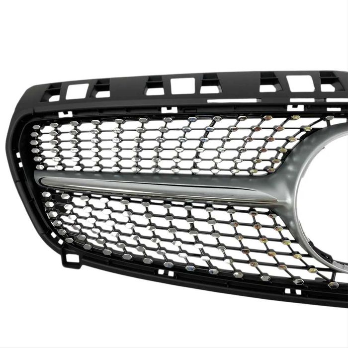 Решетка Mercedes W176 A-Class (2013-2015) - Diamond look, черна с хром лайсни. НОВО ! НА СКАЛД!