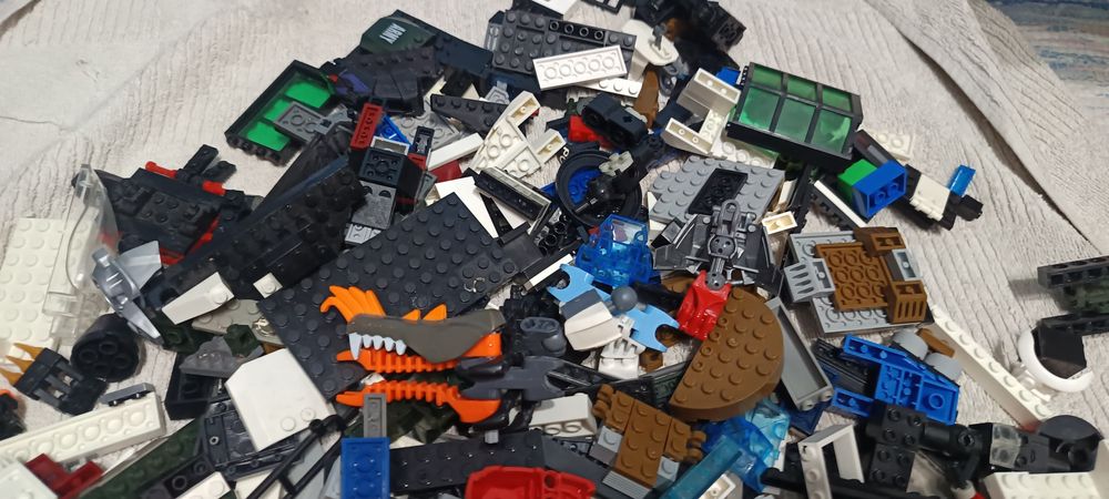 Lot mixt piese construcție (Compatibile LEGO) – 2.1 kg