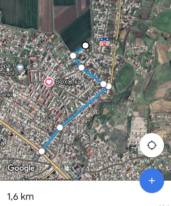 UY yer uchastka sotiladi 8 sotih mevali daraxtlari mavjud.