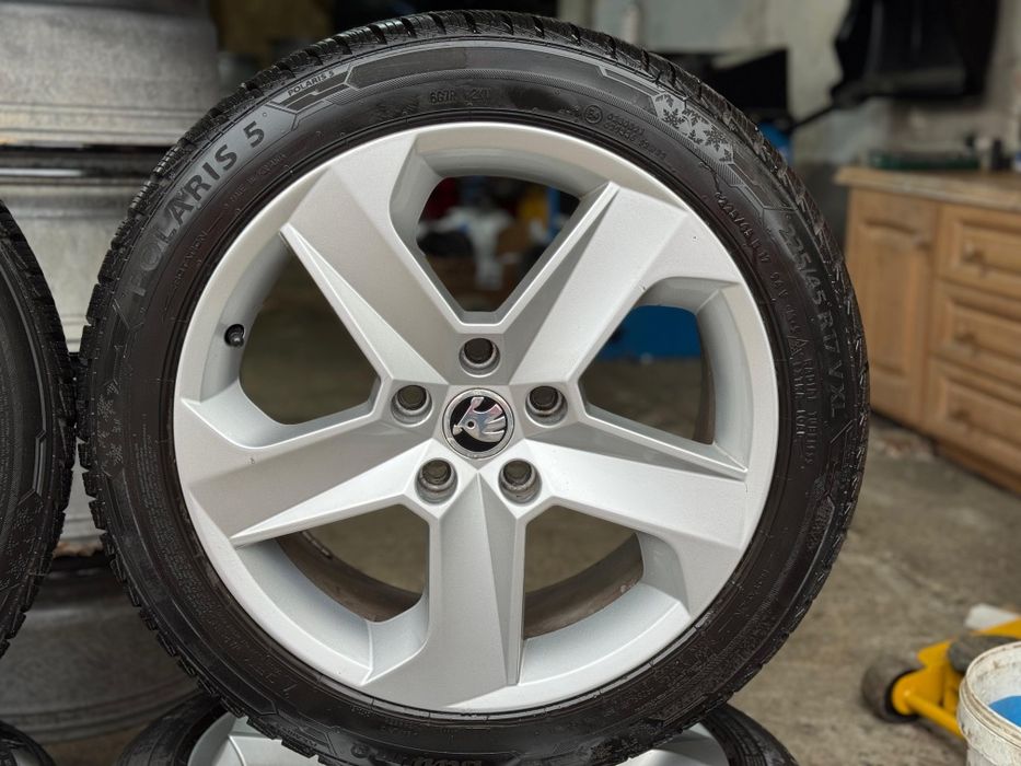 Jante originale r17 skoda, passat, golf