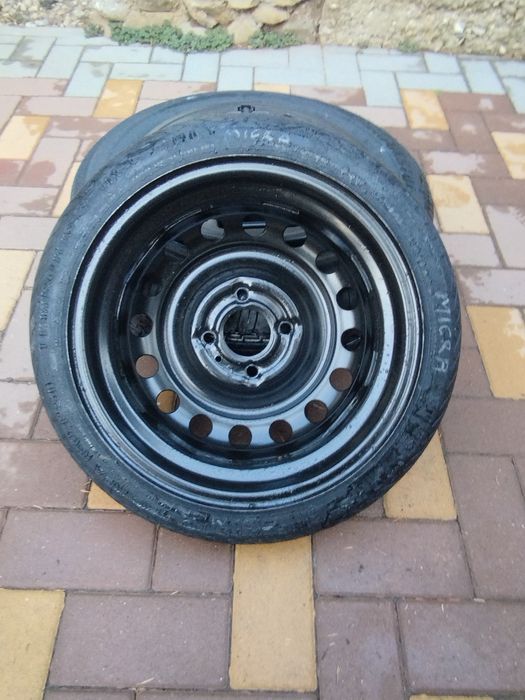 Roata rezerva Nissan micra  slim  r 14