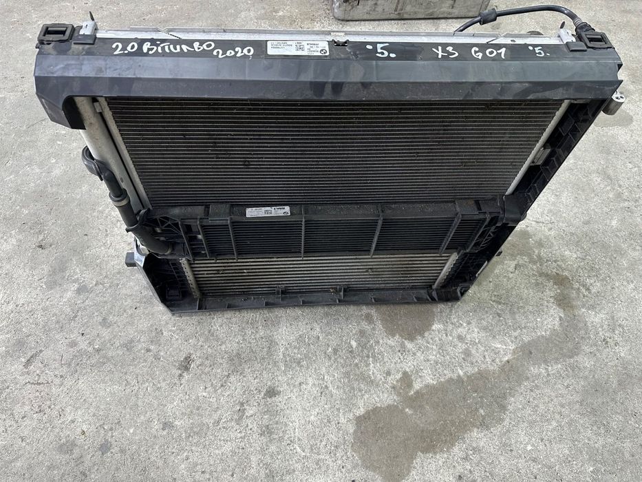 Radiator apa, radiator clima, radiator auxiliar , intercooler,  BMW X3 G01 2.0 diesel biturbo an 2020
