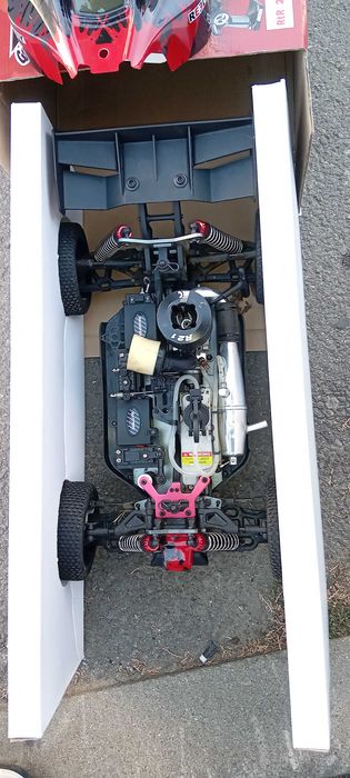 Nitro RC Reely, 1:8, 3.46cc, 1.9CP, 50km/h, ca noua, are doar rodajul ... telecomanda, pretz fix