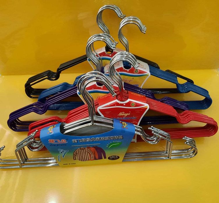 Вешалка-плечики для одежды антискользящая