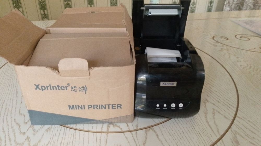 Термопринтер этикеток штрихкодов Xprinter XP-365B