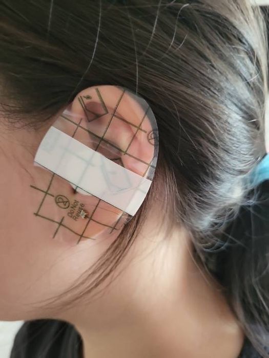 Водонепроницаемые наклейки на уши для детей и взрослых