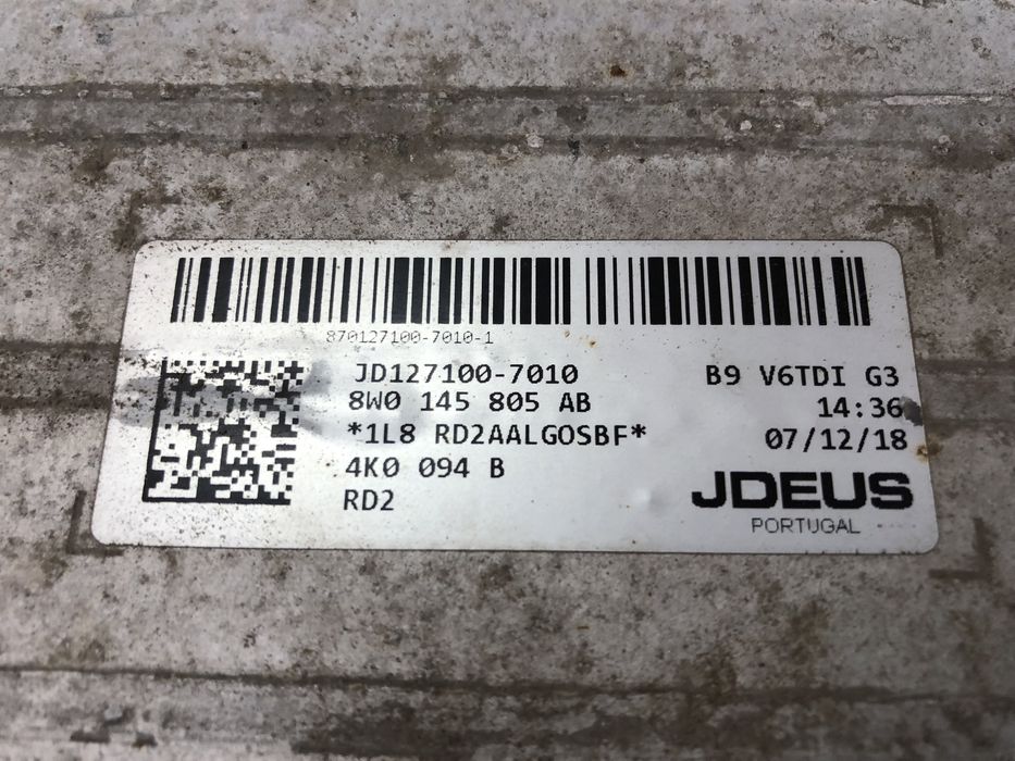 Radiator intecooler Audi A4 A5 B9, A6 C8, Q5 80A - cod 8W0145805AB