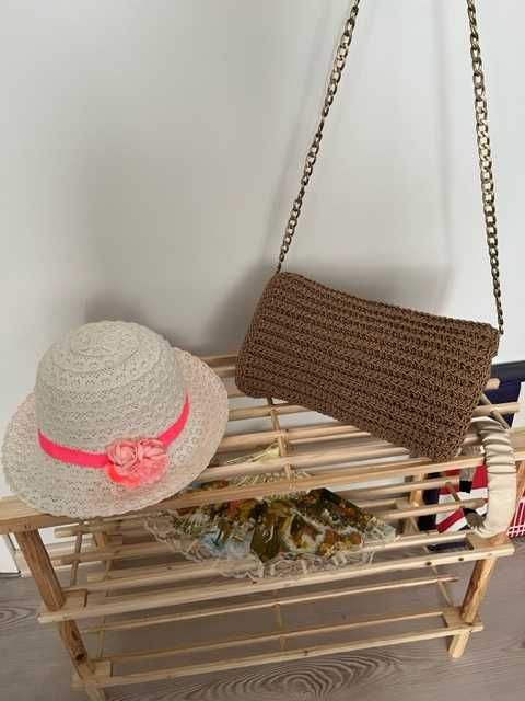 Плетена чанта от прежда