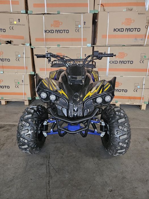 Atv 125cc kxd lemon nou pentru copii nou cu garantie si livrare