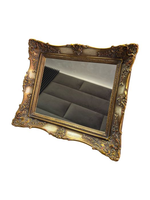 Oglinda vintage Rococo din lemn 40 x 35 cm