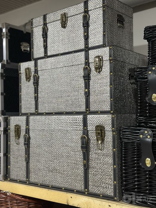 Optom va donaga sandiq va savatlar