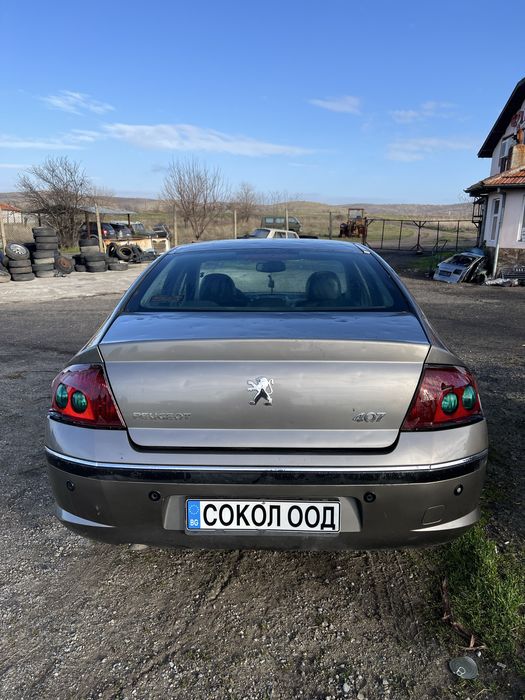 Пежо 407(2.0HDI 136к.с ) на части