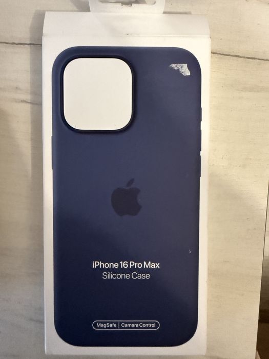 Оригинален Apple Silicone Case with MagSafe за iPhone 16 Pro Max – нов