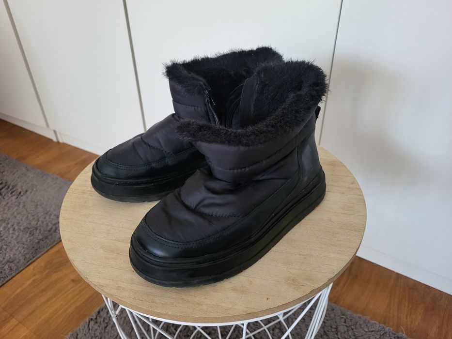 Cizme Zara cu blăniță