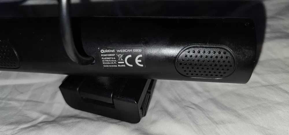 Camera web, Platinet, USB, Full HD, Negru