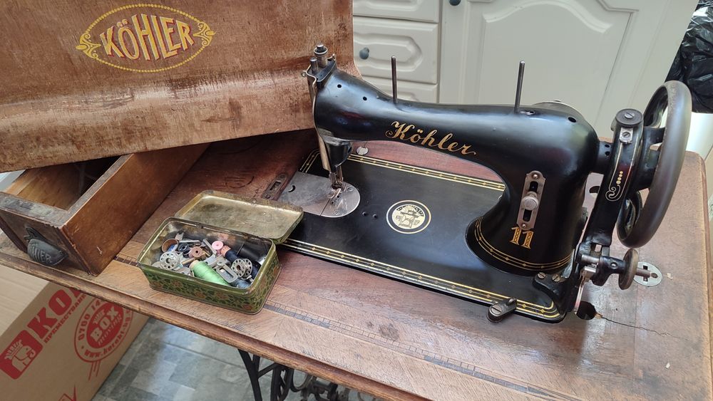 Стара немска шевна машина Kohler
