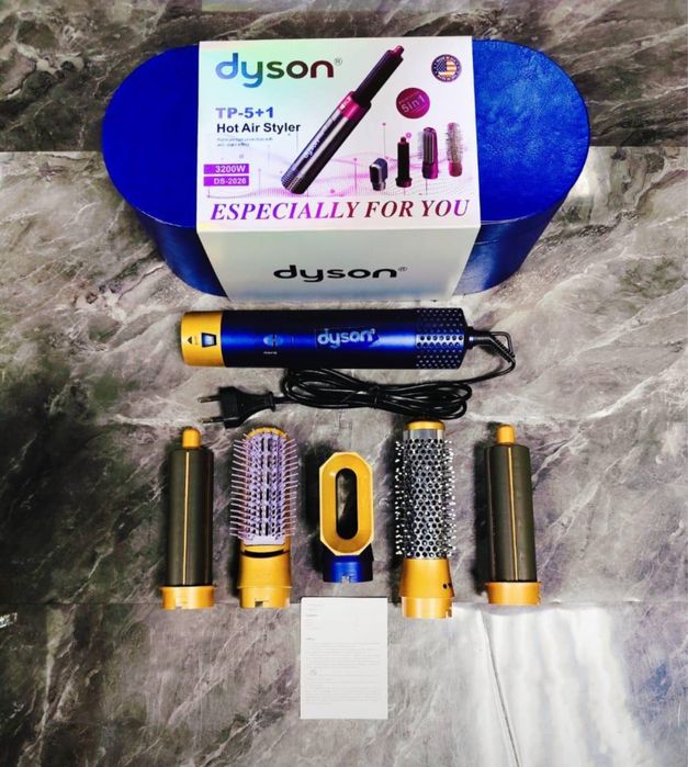 Фен Dyson, Дайсон стайлер, С насадками